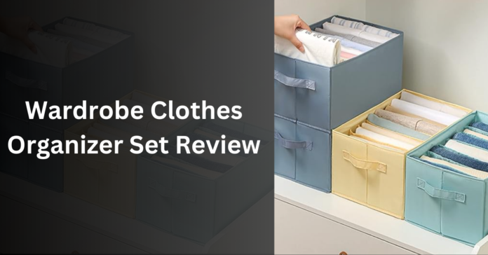 Wardrobe clothes organizer