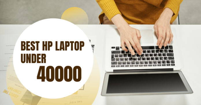 HP Laptop Under 40000