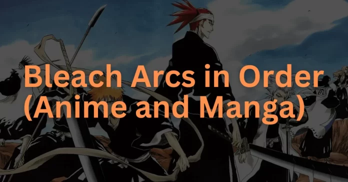 bleach arcs