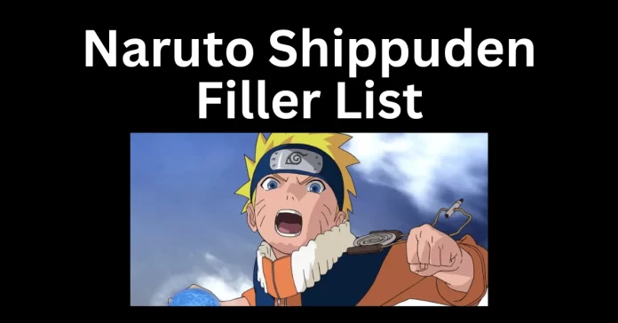 naruto shippuden filler